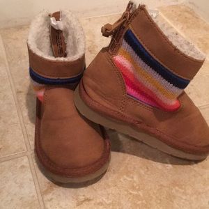 Gap (Ugg style) rainbow boots